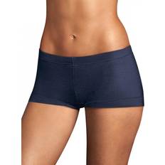 Nylon Panties Maidenform Microfiber Boyshort - Navy