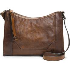 Frye Melissa Zip Crossbody - Dark Brown