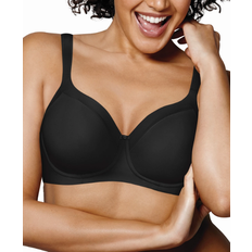 Playtex Clothing Playtex Women's Secrets Shapes & Supports Balconette Full Figure Wirefree Bra - Black