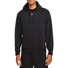 Tennis Maglioni Nike Felpa Tennis Con Cappuccio Fleece Uomo - Nero