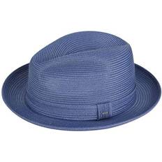 Polyuretan Hattar Bailey Tate Braided Fedora Bucket hat - Navy