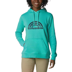 Columbia Columbia Trek Graphic Hoodie Women's - Electric Turquoise/Rainbow