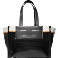 The canvas large tote bag Proenza Schouler Morris Coated Canvas Tote Large - Black