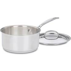 Ceramic Hob Sauce Pans Cuisinart Chef's Classic with lid