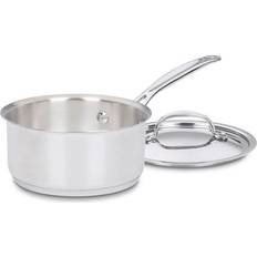 Ceramic Hob Sauce Pans Cuisinart Chef's Classic with lid