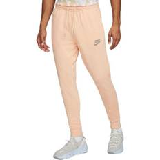 Joggingbukser - Orange Nike Sportswear Fleece Joggers Sweatpants - White Onyx/White