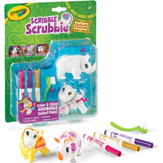 Animals Creativity Sets Crayola Scribble Scrubbie Safari Animals Rhino & Hippo