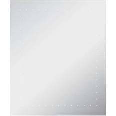 Argent Miroirs de salle de bain vidaXL Miroir Mural À LED Pour Salle De Bains 50x60 cm