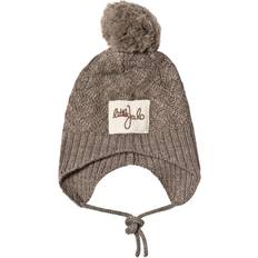 Knitted Beanie - Wood Brown