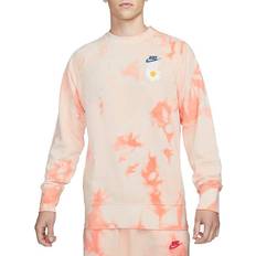 Nike Sportswear French Terry Crew Sweater - Crimson Bliss/University Blue