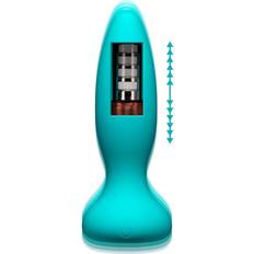 Doc Johnson Waterproof Butt Plugs Doc Johnson A-Play Thrust Adventurous Anal Plug with Remote Teal