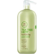 Tea tree lotion Paul Mitchell Tea Tree Hemp Restoring Conditioner and Body Lotion 1000ml