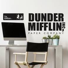 Interior Details RoomMates The Office Dunder Mifflin Peel and Stick Giant Wall Decals