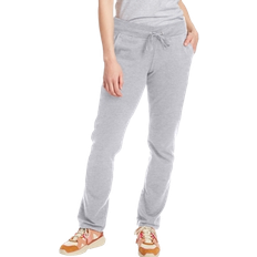 Hanes Women's French Terry Pocket Pant - Light Steel