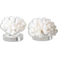 Beige Figurines Uttermost Hard Coral Figurine 15.2cm 2pcs