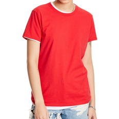 Hanes Women's Perfect-T Short Sleeve T-Shirt - Deep Red