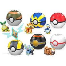 Pokemon ball Mattel Mega Construx Pokemon Poke Ball Series 15 Random 3-Pack