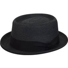 Pork pie Bailey Waits Braided Pork Pie Bucket Hat - Black