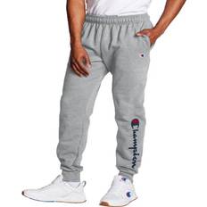 Champion Powerblend Fleece Joggers Script Logo 31" - Oxford Grey