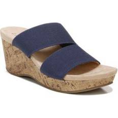 Suede Heeled Sandals LifeStride Divine - Lux Navy