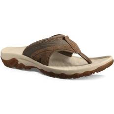 Suede Flip-Flops Teva Pajaro - Brown