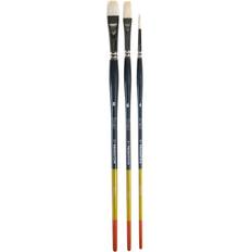 Princeton Snap Brush Sets 4 long handle 3-piece