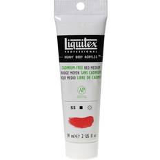 Liquitex Heavy Body Professional Artist Acrylic Colors cadmium free red medium 2 oz