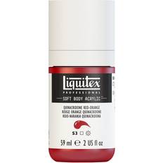 Liquitex Professional Soft Body Acrylic Color Multi Cap Bottles quinacridone red orange 2 oz