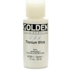 Golden Fluid Acrylics titanium white 1 oz