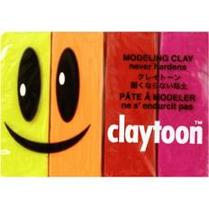 Red Dough Clay Van Aken Claytoon Clay Set, Warm Colors