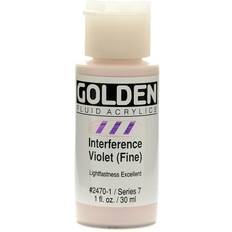 Golden Fluid Acrylics interference violet fine 1 oz