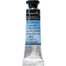 Blue Water Colours L'Aquarelle French Artists' Watercolor cerulean blue red shade 10 ml C57