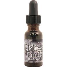 Ranger Tim Holtz Distress Ink black soot 0.5 oz. reinker bottle