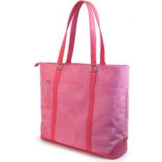 Faux Suede Handbags Mobile Edge Pink Faux-Suede Tote - Pink