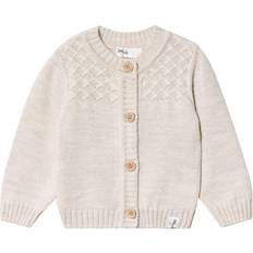 12-18 kk Neuletakit Little Jalo Knit Cardigan - Kermanvärinen