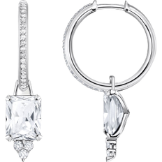 Thomas Sabo Hoop Earrings - Silver/Transparent