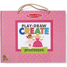 Toys Melissa & Doug Natural Play Play Draw Create Reusable Drawing & Magnet Kit Princesses