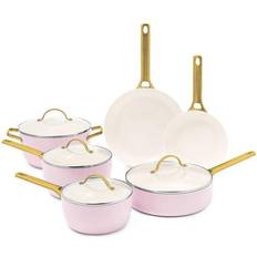 GreenPan Padova Cookware Set with lid 10 Parts