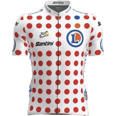 Santini Tour de France 2024 Replica Team Jersey Polka