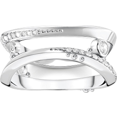Thomas Sabo Wave Ring - Silver/Transparent