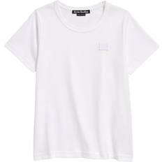 Acne Studios Kid's Mini Nash Face Patch T-shirt - Optic White