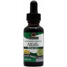 Alfalfa hälsokost och Nature's Answer Alfalfa 2000 mg 1 fl oz