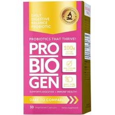 Vitamins & Supplements Probiogen Daily Digestion Balance Probiotic 30 Vegetarian Capsules 30 Vegetarian Capsules