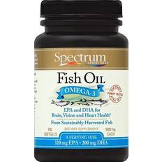 Vitamins & Supplements Spectrum Essentials Fish Oil Omega-3 1000 mg 100 Softgels 100 pcs