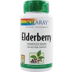 Solaray Supplements Solaray Elderberry 450 mg 100 VegCaps 100 pcs