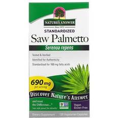 Nature's Answer Saw Palmetto Extract 690mg 120 Vcaps