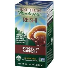 Host Defense Mushrooms Organic Reishi 60 Vegetarian Capsules 60 pcs