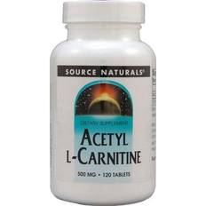 Source Naturals Acetyl L-Carnitine 500 mg 120 Tablets