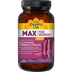 Country Life Max Daily Multiple for Women 120 Tablets