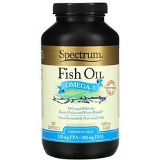 Spectrum Essentials Fish Oil Omega-3 1000 mg 250 Softgels